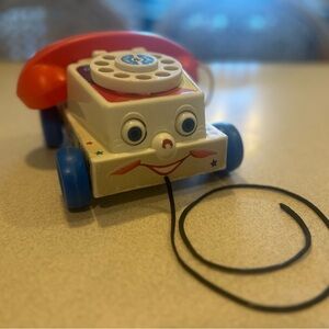 Fisher-Price Blue and Red Learning Toy Phone
